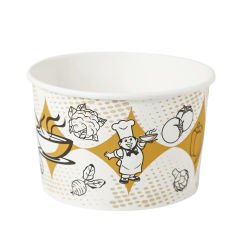 Karton Çorba Kasesi 16Oz (Kapak Dahil)