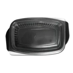 Mikrodalga Uyumlu 500gr Oval Yemek Kap ve Kapak