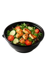 1000 Gram Salata Kabı (Siyah, Sıcağa Dayanıklı)