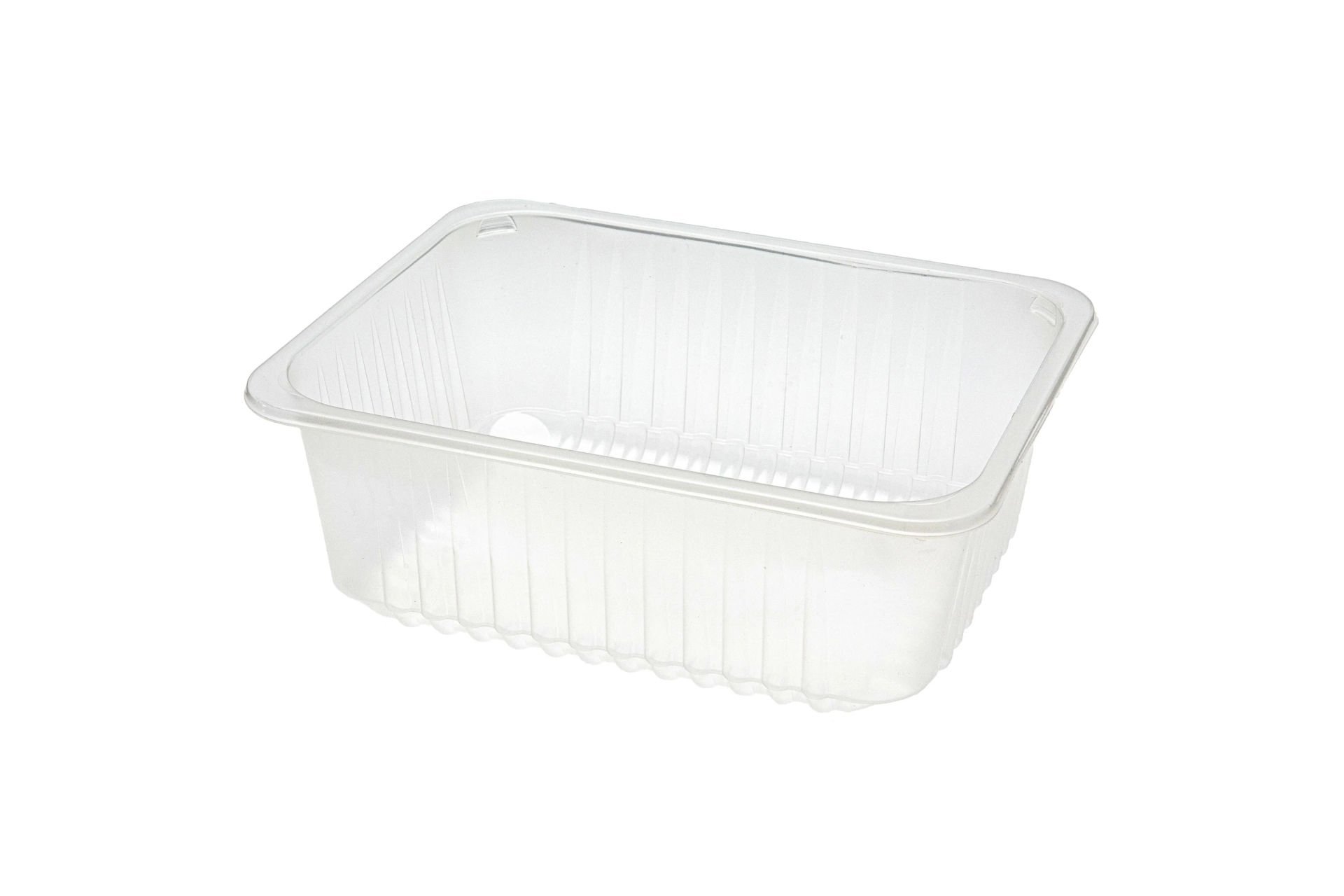 Bölmesiz Şeffaf Gıda Kabı 227X178 H:80