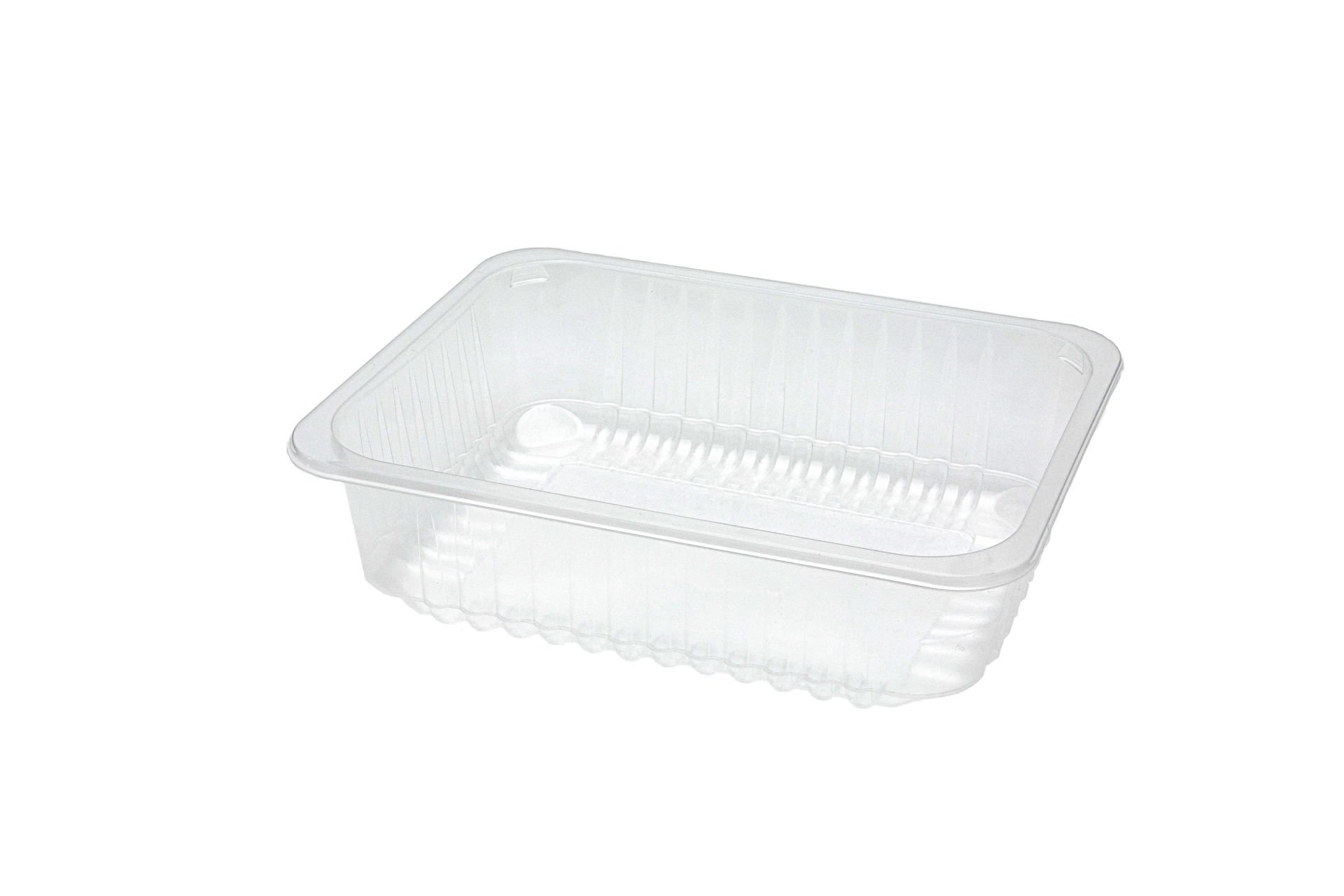 Bölmesiz Şeffaf Gıda Kabı 227X178 H:60