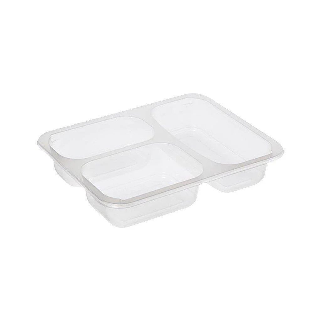 3 Bölmeli Film Yapıştırmalı Tabak 227X178 FT370 H37