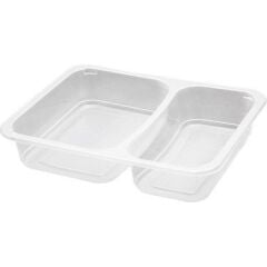 2 Bölmeli Film Yapıştırmalı Tabak Starcup